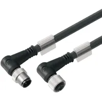 Weidmüller 1062210150 Sensor-/Aktor-Datensteckverbinder, konfektioniert M12 Stecker, gewinkelt, Buc