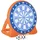 BESTWAY Riesen Fußball Dartboard aufblasbar