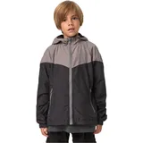 URBAN CLASSICS Boys 2-Tone Tech Windrunner Asphalt/Black 134-140