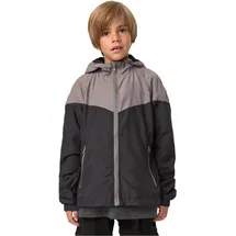 URBAN CLASSICS Boys 2-Tone Tech Windrunner Asphalt/Black 134-140