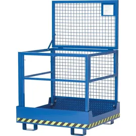 RR Industrietechnik Arbeitskorb Stahl 1200x1080x1910 mm blau