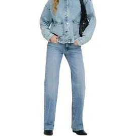 Only Juicy Jeans Wide Fit in Hellblau-W28 / L30