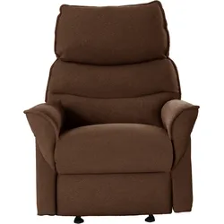 Relaxsessel LA-Z-BOY, braun (nut braun gdu 24), B:82cm H:103cm T:92cm, Microfaser GDU (100% Polyester), Sessel, inkl. Rücken- und Fußverstellung mit Trafo, Akku oder manuell