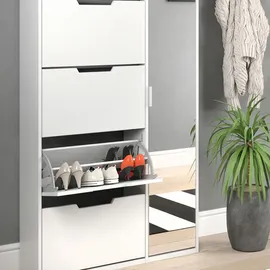 Vicco Luca 90 x 169,5 x 22,5 cm weiß