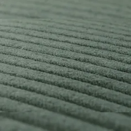 Mendler Fernsehsessel HWC-K63, Relaxsessel, Liegefunktion Aufstehhilfe Massage Heizfunktion, Stoff (220g/m2) Cord ~ grün