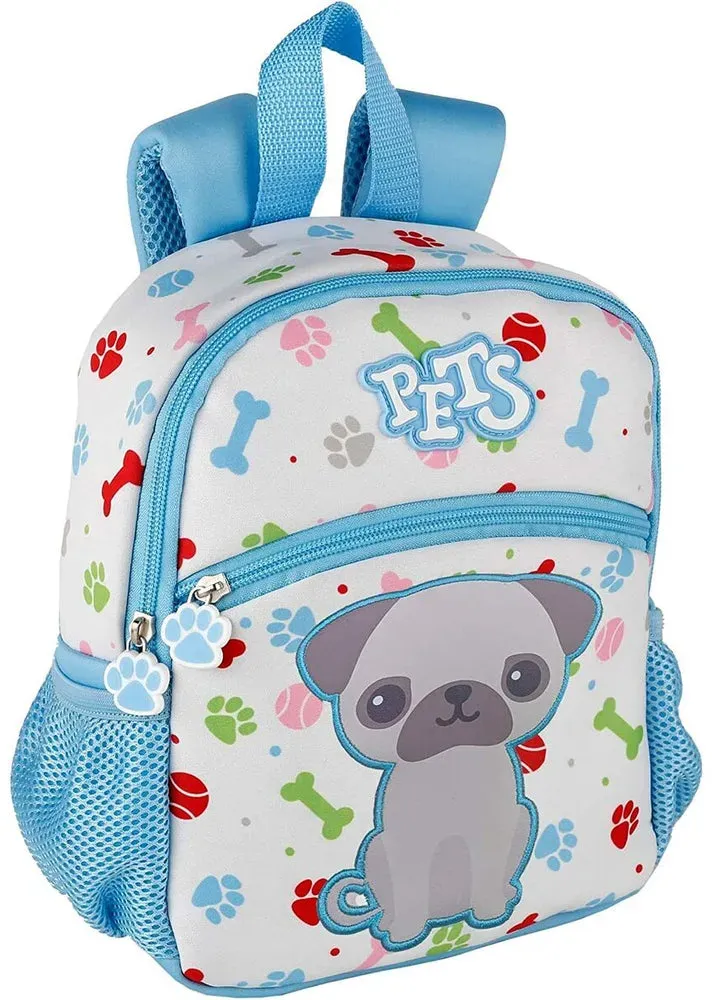 Schulrucksack Pets Bulldog Neopren 26 x 21 x 9 cm – Stylisch und praktisch für kleine Tierfreunde!