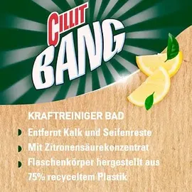 CILLIT BANG Badreiniger Natürlich kraftvoll 0,75 l