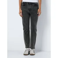 Noisy May Moni Straight Ankle Az391dg Hochtaillierte Jeans -
