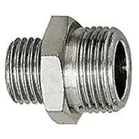 Riegler Doppelgewindenippel »value line«, G 1/4, G 1/4, SW