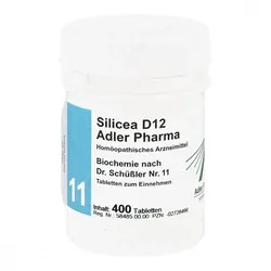 Biochemie Adler 11 Silicea D12 Adler Ph. Tabletten