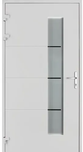 Splendoor Haustür »Premium Aluminium Haustür« - weiss