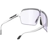 Rudy Project Spinshield Air Impactx 2 Laser Photochrome Sonnenbrille - White Matte - Purple/CAT1-3