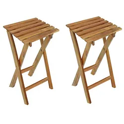 Garden Pleasure Gartenhocker YAKIMA braun, 2 St.