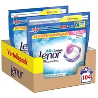 Lenor Waschmittel Pods All-in-1 Aprilfrisch Frühlingsblumen 104 Waschladungen