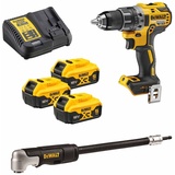 DeWalt DCD791P3A-QW inkl. 3 x 5,0 Ah + Winkelvorsatz DT20502