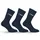 Fila Socken 3er Pack Blau 39-42