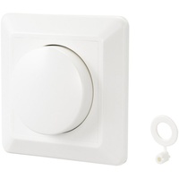 Sygonix SY-4697886 Drehdimmer, Universal-Dimmer Geeignet für Leuchtmittel: Halogenlampe, LED-Lampe,
