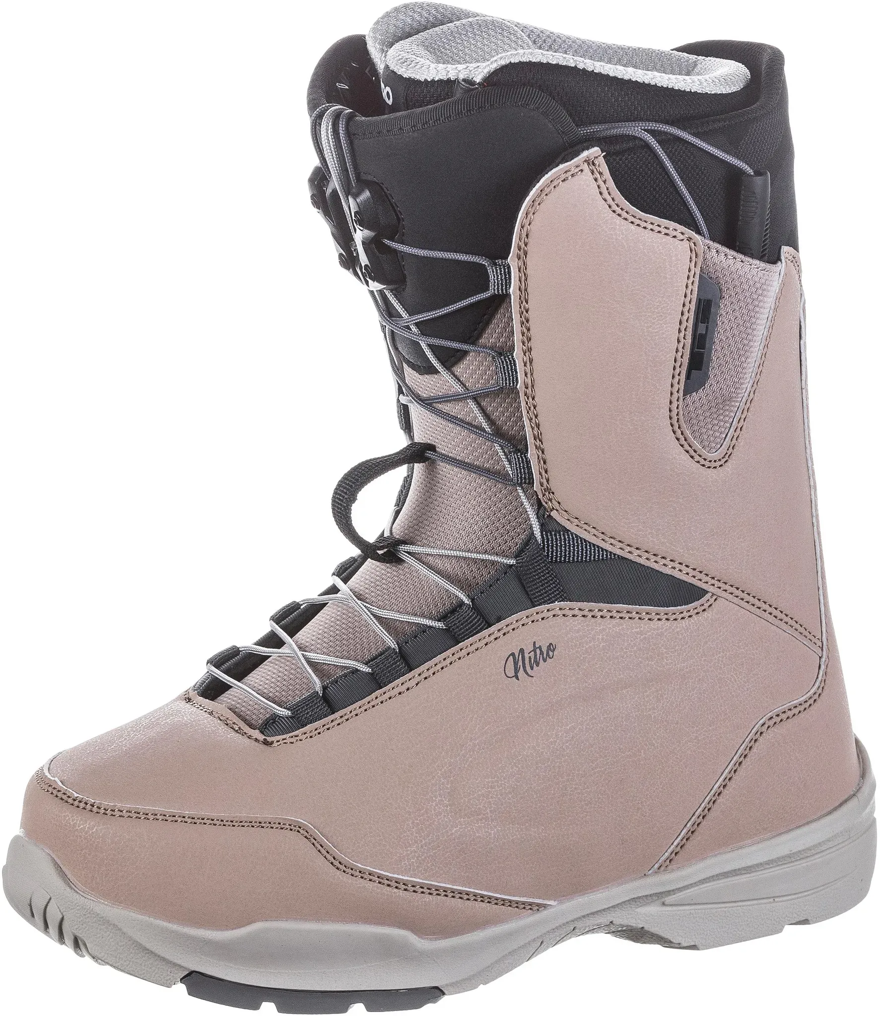 Nitro Snowboards Scala TLS Snowboard Boots Damen in terracotta, Größe 26 1/2 - beige