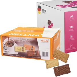 Hellma Feines Gebäck 3er Mix Kekse 1,12 kg, 200 St.