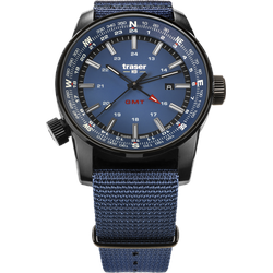 Traser H3 Tactical Adventure Collection P68 Pathfinder GMT 109034 - blau - 46mm