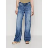 Wrangler World Wide Jeans in blauer Promises-Waschung-W28 / L32