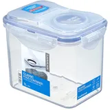 Lock & Lock LocknLock PP Classic Schüttdose 1L | 15,1 x 10,8 x 12,4 cm | 100 % Luftdichte Aufbewahrungsbox | Lebensmittelspender für Müsli oder Futter | BPA-freier & spülmaschinenfester Vorratsbehälter