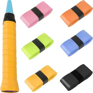 FMYODWU 6pcs Tennisschläger Anti-Rutsch-Band, Tennisschläger Griffband, Badmintonschläger Anti-Rutsch-Band, Anti-Rutsch, super saugfähig, für Tennisschläger, Badmintonschläger, Golfschläger, Baseballs