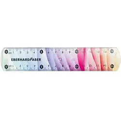 FABER-CASTELL Lineal Rainbow 15,0 cm, Regenbogen