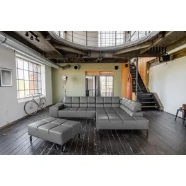 KAWOLA Ecksofa Leder Relaxfunktion