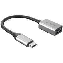 Hyper HyperDrive USB-C auf USB-A Adapter silber