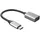 Hyper HyperDrive USB-C auf USB-A Adapter silber