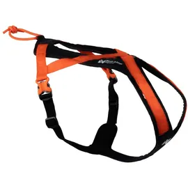 NON STOP Hundegeschirr Rush Harness, Orange/Schwarz 3