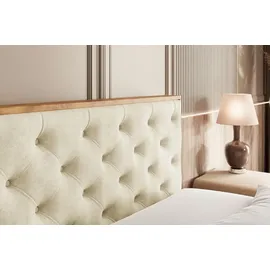 altdecor Boxspringbett 140 x 200 cm H3 Beige