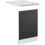 Vicco Unterschrank Frontblende R-Line 45 x 57,2 x 1,6 cm Anthrazit
