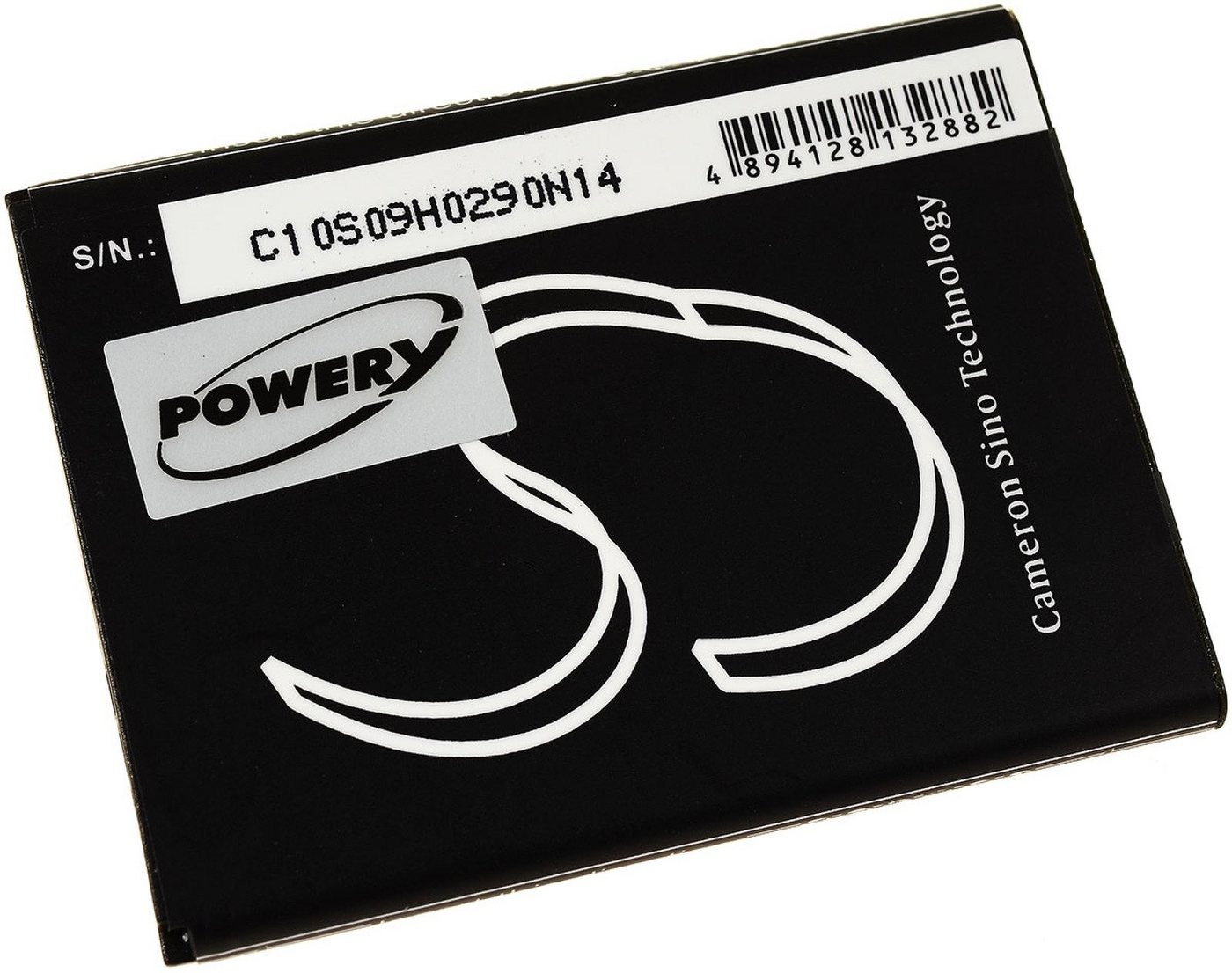 Powery Akku für Alcatel 4052C Smartphone-Akku 1200 mAh (3.7 V) schwarz