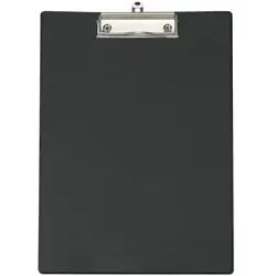 MAUL Klemmbrett A4 / C4 Folienüberzug schwarz, 23.3x34 cm
