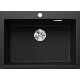 Blanco Pleon 8 links Silgranit schwarz 700 x 510 mm Handbetätigung