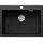 Blanco Pleon 8 links Silgranit schwarz 700 x 510 mm Handbetätigung