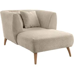Loveseat INOSIGN "Colori", beige, B:108cm H:84cm T:155cm, 100% Polyester, Sessel