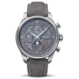 Union Glashütte Belisar Chronograph Mondphase Edelstahl 44,0 mm D009.425.16.087.00