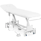 Physa Massageliege elektrisch Massagebank Therapieliege 200 kg Räder Fußpedal