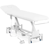 Physa Massageliege elektrisch Massagebank Therapieliege 200 kg Räder Fußpedal