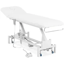 Physa Massageliege elektrisch Massagebank Therapieliege 200 kg Räder Fußpedal