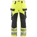 Blåkläder Multinorm Inhärent Arbeitshose, High Vis Gelb/Marineblau, Größe C148