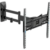 MELICONI Slimstyle Plus 400 SDR, TV-Wandhalterung 40''-82'' VESA 200-300-400, Maximalbelastung 30 Kg, Horizontale Neigung ±90°, Vertikale Neigung +10°/-5°, mit Fast Block, Easy Fix Up & Down System