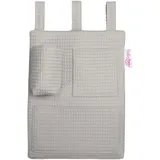 babybay Utensilo für alle Modelle Waffelpiqué, weißgrau