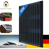 50W Solarmodul Photovoltaik Solarpanel Monokristalline PV für Häuser Camping RV Batterie