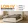 dein schlaf 24 LON IV 180 x 200 cm H4 Beige