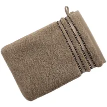 VOSSEN Cult de Luxe Waschhandschuh 16 x 22 cm sierra