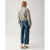 Opus Blouson Jalea Herringbone in taupe beige 36